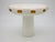2010s White & Gold Toggle Footed Serving Bowl or Platter, Handley Drive, Portugal 2016 For Sale - Image 5 of 7