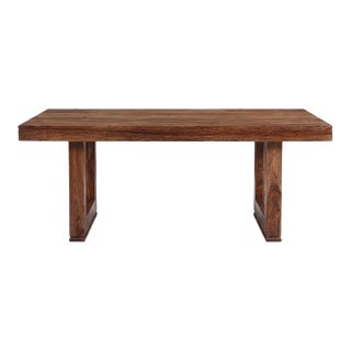 Norwella Wooden Rectangular Dining Table by Loomlan For Sale