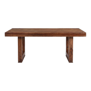 Norwella Wooden Rectangular Dining Table by Loomlan