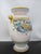 Deruta Gialletti Deruta Italian Majolica Pottery Brightly Hand Painted & Gold Urn Vase For Sale - Image 4 of 12