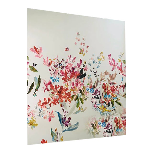 Pierre Frey Floral Mural Wallpaper Mille Fleurs - Printemps For Sale