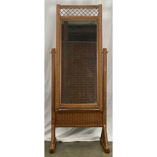 Vintage Henry Link for Lexington Furniture Woven Wicker Full Length