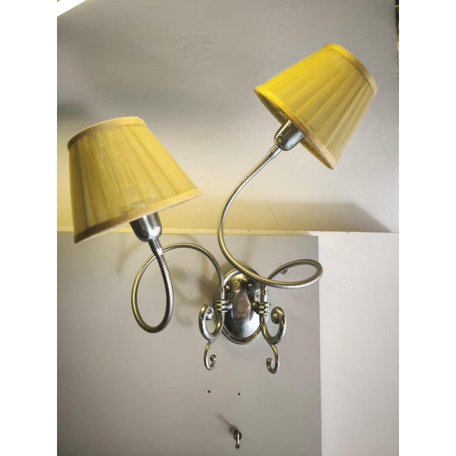 Metal Vintage Wall Lamp, 1980s For Sale - Image 7 of 17