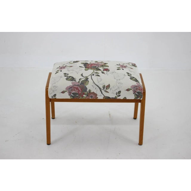 Beech Stool, Czechoslovakia, 1970s For Sale - Image 4 of 9