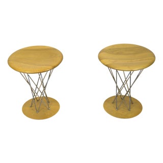 Noguchi Rocking Stools by Isamu Noguchi for Vitra, Set of 2 For Sale