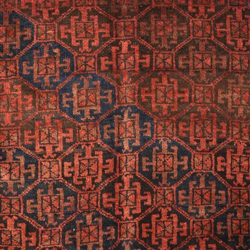 Middle Eastern Beluchi Rug in Wool For Sale - Image 4 of 8