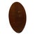 1900 - 1909 Antique English Figured Walnut Wood Oval Storage Box With Boat-Shaped Domed Lid & Applied Moldings C. 1900 For Sale - Image 5 of 5
