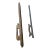 Antique Mediterranean Spanish Teakwood Concrete Floats Can Be Fun Door Pulls - Set of 2 For Sale