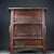 Brown Vintage African Padauk Rosewood Carved "Vases & Flowers" Cabinet With Drawer For Sale - Image 8 of 9