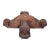 Rustic 20” X20” Antique Column Base Candle Holder For Sale - Image 3 of 3