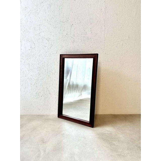 Danish Wall Mirror, 1960s For Sale - Image 6 of 7