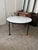 Modern Round Marble Dining Table For Sale - Image 3 of 4