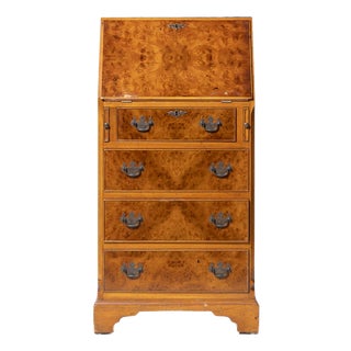 Writing Desk with Metal Hardware, 19th Century For Sale