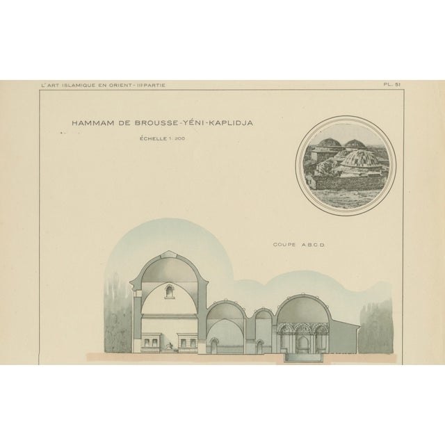 Alexandre M. Raymond, Bursa Thermal Baths, 1924, Paper For Sale - Image 6 of 13