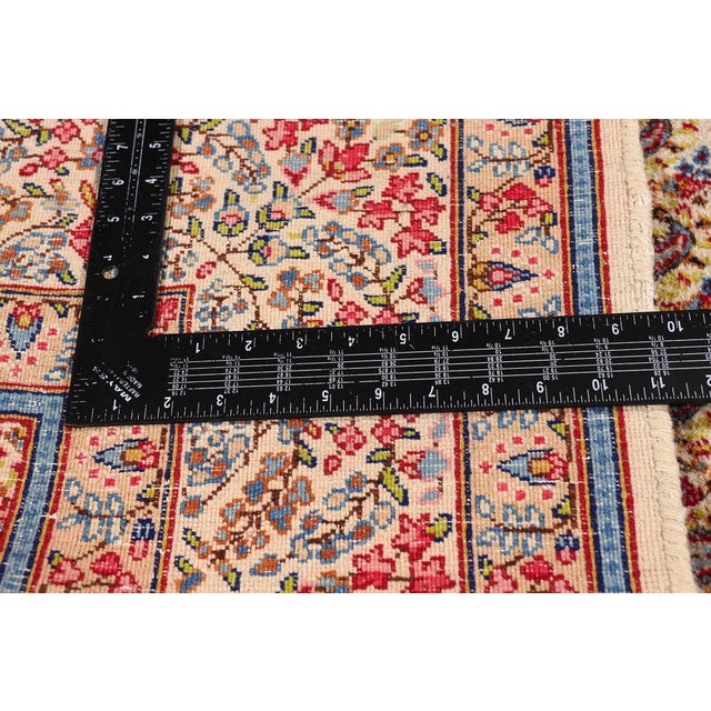 Textile Antique Persian Kerman Rug, 04'11 X 07'08 For Sale - Image 7 of 10