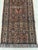 1940s Coral & Glowinng Blush with Indigo & Army Green Runner Rug 2.8 x 19.7 For Sale In Milwaukee - Image 6 of 12
