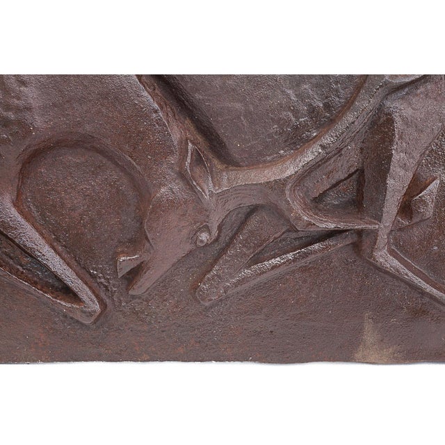 Martinez Fireplace Backplate, 1950s For Sale - Image 4 of 8