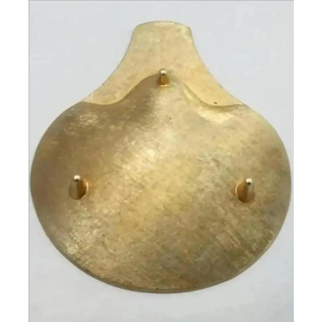 Hollywood Regency 1950s Hollywood Regency 14 Kt. Gold Plated Florentine Footed Metal Salt Cellars - Set of 4 For Sale - Image 3 of 6