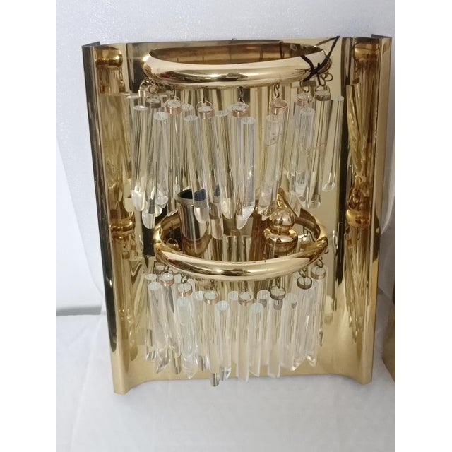 Wall Lights from Lumica, 1970s, Set of 2 For Sale - Image 4 of 14