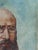 Realism Antique Male Portrait Oil Painting, Ukrainian Soviet Art, 1981 80-60 For Sale - Image 3 of 6
