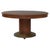 1920s French Oval Art Deco Dining Table With Inlaid Top and Brass Base For Sale - Image 15 of 18