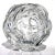 Mid-Century Modern Spherical Hand-Blown Clear Glass Vase attributed to Börne Augustsson for Aseda Glasbruk, Sweden, 1950s For Sale - Image 3 of 7