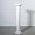 White 1990s Dorothy Draper Style Plaster Twist Form Column Pedestal For Sale - Image 8 of 8