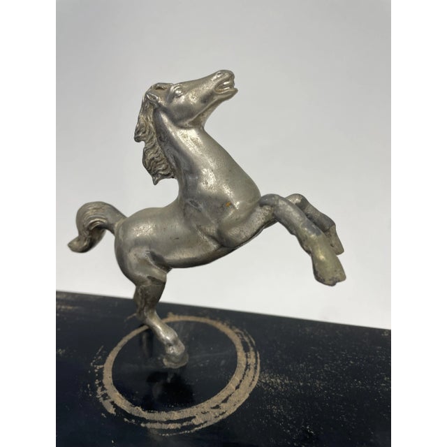 Art Nouveau Horse Clock, 1920s For Sale - Image 10 of 11