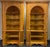 Beautiful pair of Harden Furniture scrubbed pine corner cabinets, featuring a warm, naturally aged finish and impressive...