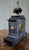 Metal Large Richly Ornamented Notarys Clock in Black Marble and Gilt Bronze For Sale - Image 7 of 9