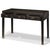 Black Lacquer Three Drawer Desk For Sale - Image 3 of 8