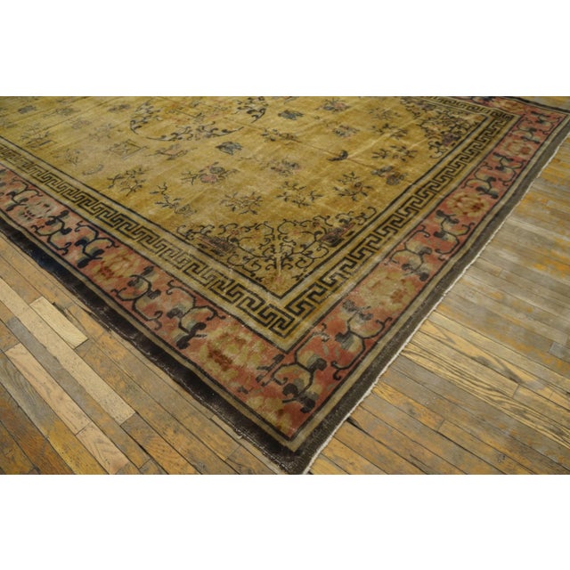 Textile 1930s Chinese Gallery Carpet ( 9'2" x 25'6" - 279 x 777 ) For Sale - Image 7 of 7
