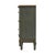 Sheffield 40 in. W Demilune Wood 3 Drawer 2 Door Accent Cabinet, Royal Pastel Green For Sale - Image 9 of 11