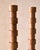Wood "Franc" Hand Turned Walnut Candle Holders by Lostine, Set of 2 For Sale - Image 7 of 11