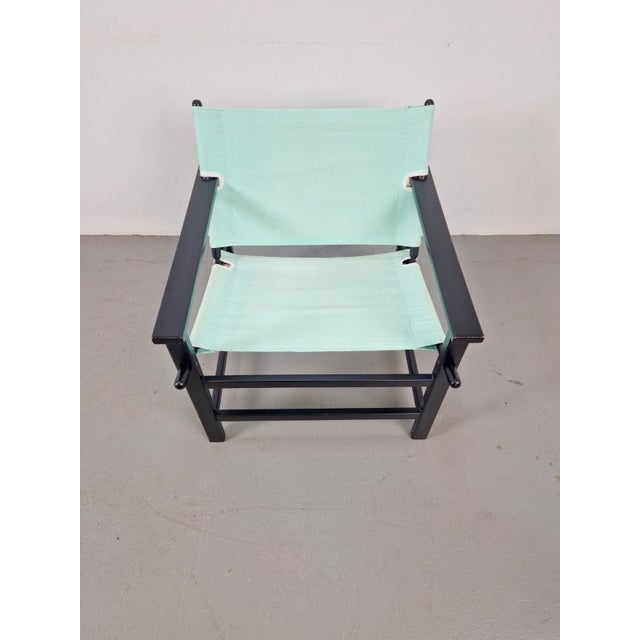 Wood Vintage Safari Chair from Hyllinge Møbler, Denmark, 1970s For Sale - Image 7 of 9