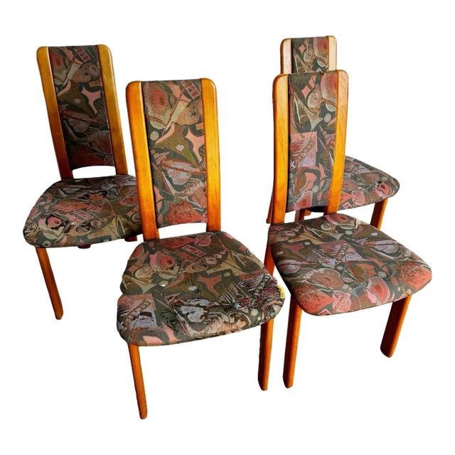 Danish Modern Teak Dining Chairs by Virsidan - Set of 4 For Sale
