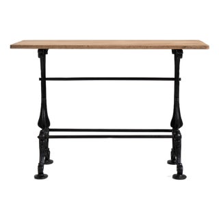 Cast Iron Bistro Side Table, Antique, France, 20th Century For Sale
