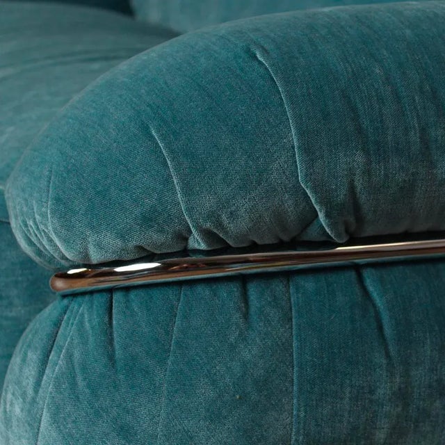 Space Age Sesann Three-Seater Sofa by Gianfranco Frattini for Cassina, 1972 For Sale - Image 10 of 18