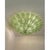 Early 21st Century Venetian Green Leaves Graniglia Murano Glass Flush Mount by Simoeng for Simoeng For Sale - Image 5 of 6