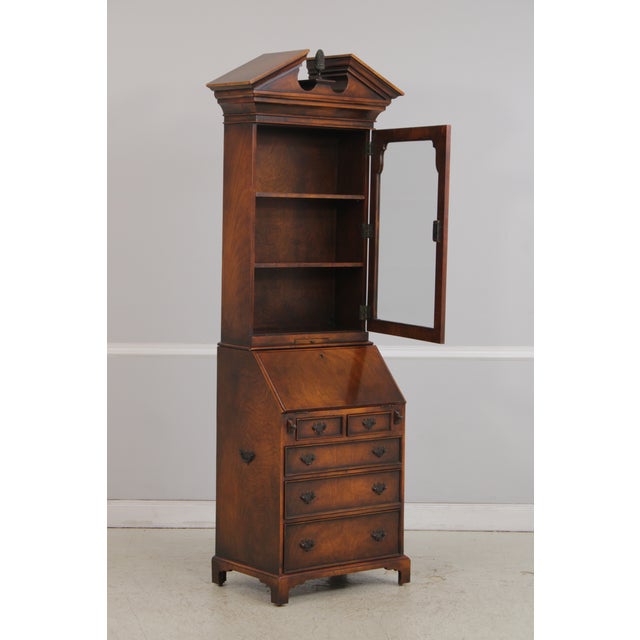 Theodore Alexander Theodore Alexander Mahogany Secretary Desk For Sale - Image 4 of 18