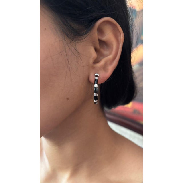 Natural diamond 0.74cts earring in 18k gold For Sale - Image 13 of 18