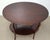 Early 20th C. Refinished French Regency Mahogany Tiered Tea Side Table With Brass Accents For Sale - Image 12 of 13