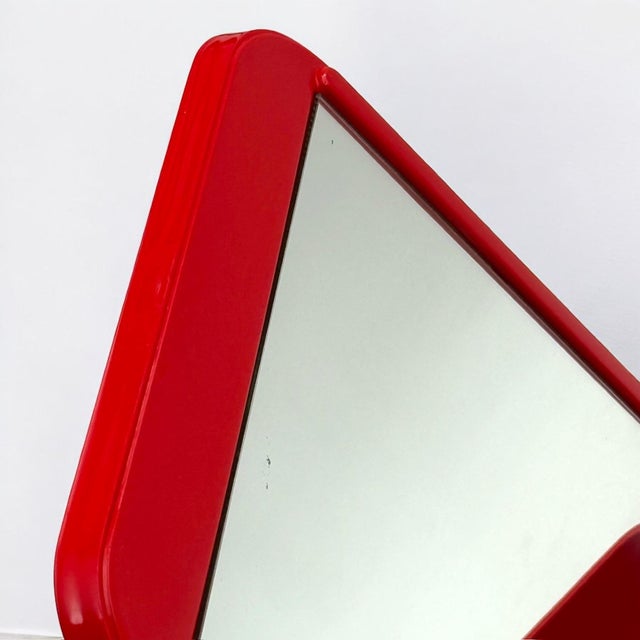 Space Age Portable Vanity Box in Red by Makio Hasuike for Gedy, 1970s For Sale - Image 3 of 11
