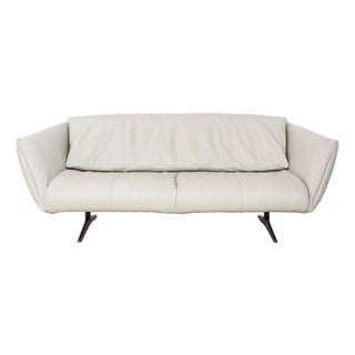 Bundle 3-Seater Sofa in Light Grey Leather from Walter Knoll / Wilhelm Knoll For Sale