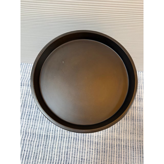 Bronze Brownstone Brady Side Table For Sale - Image 8 of 12