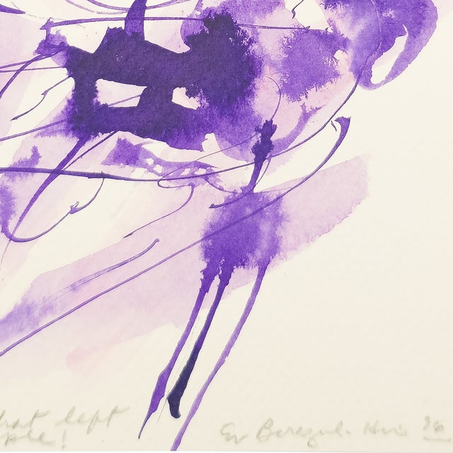 The Hearts That Left Their Purple - Eva Bouzard-Hui, C. 1996 For Sale In San Diego - Image 6 of 12