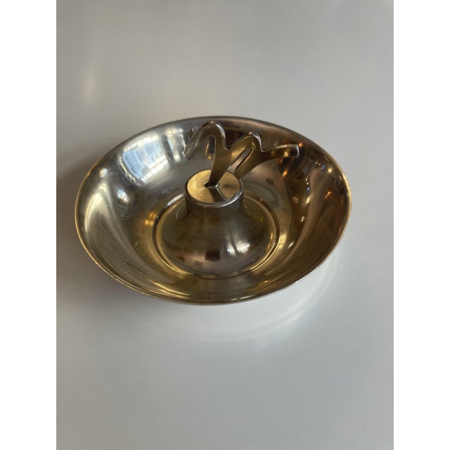 1950s Vintage Silver Bowl by Gio Ponti for Pampaloni, 1950 For Sale - Image 5 of 7