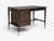 1960s John Widdicomb, American Modern, Tambour Writing Desk, Walnut, Brass, Usa, 1960s For Sale - Image 5 of 13