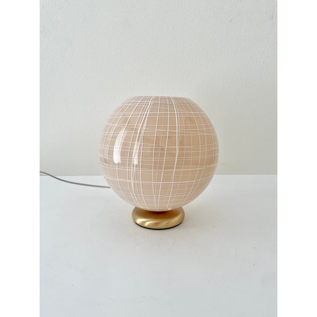 Peonia T 25 Table Lamp in Cream Murano Glass from La Murrina, 1990s For Sale - Image 14 of 17
