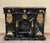 Neoclassical Black Marble Fireplace Mantel Gold Corinthian Columns, Neoclassical Surround For Sale - Image 3 of 6